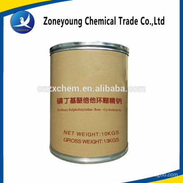 Pharmaceutical Raw Material USP38 sulfobutyl ether beta cyclodextrin sodium CAS NO :182410-00-0